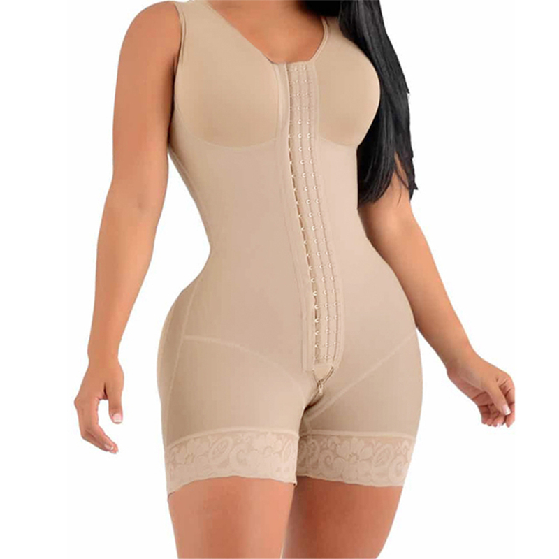 Shapewear Bodysuit Firm - Короткие пояса Fajas Colombiana высокой степени