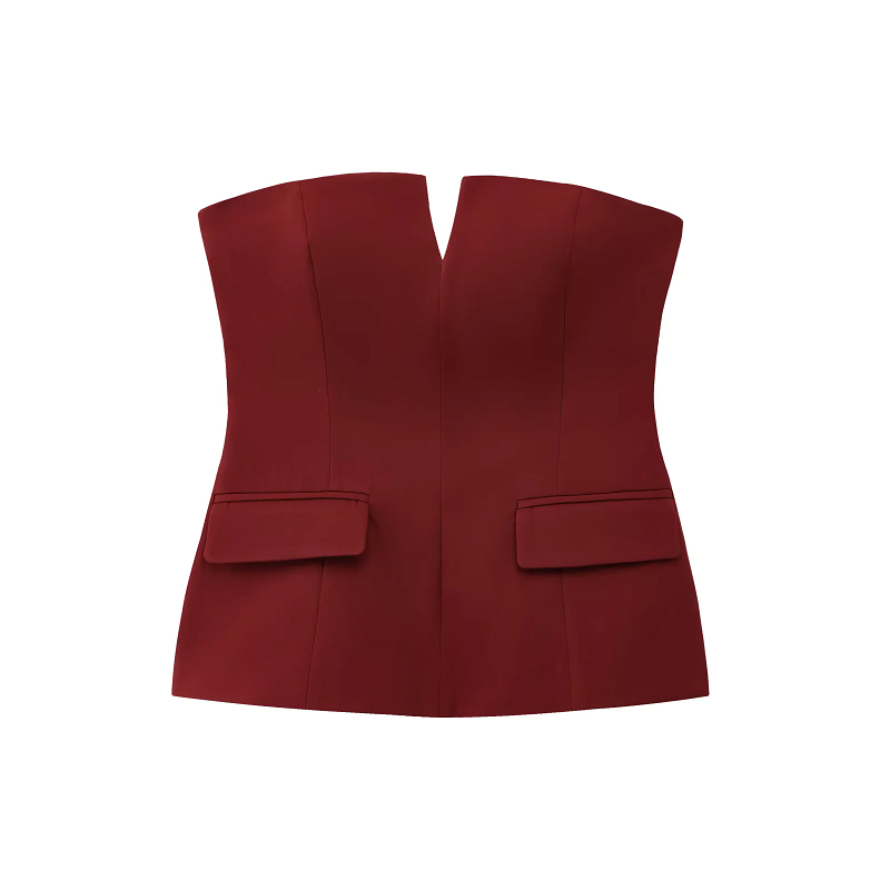 HXAO Топ без бретелек Женский  – обзор и цена Strapless Bra Backless