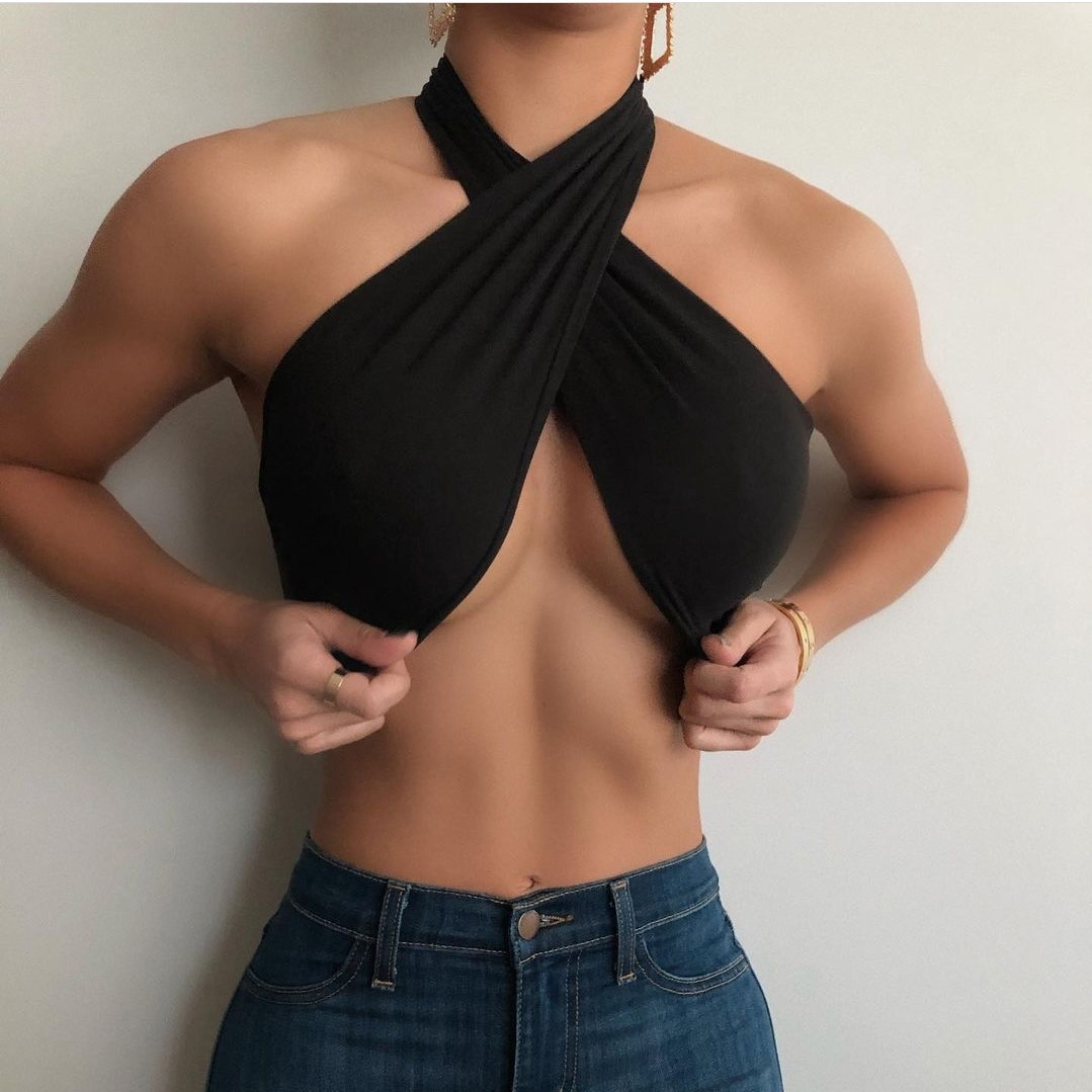 Женский Короткий Топ без брете – обзор и цена Strapless Bra Backless